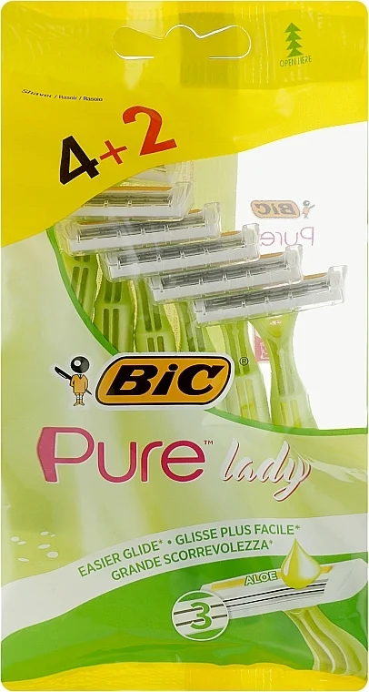 Rasoio da donna "Pure 3 Lady", 6 pz