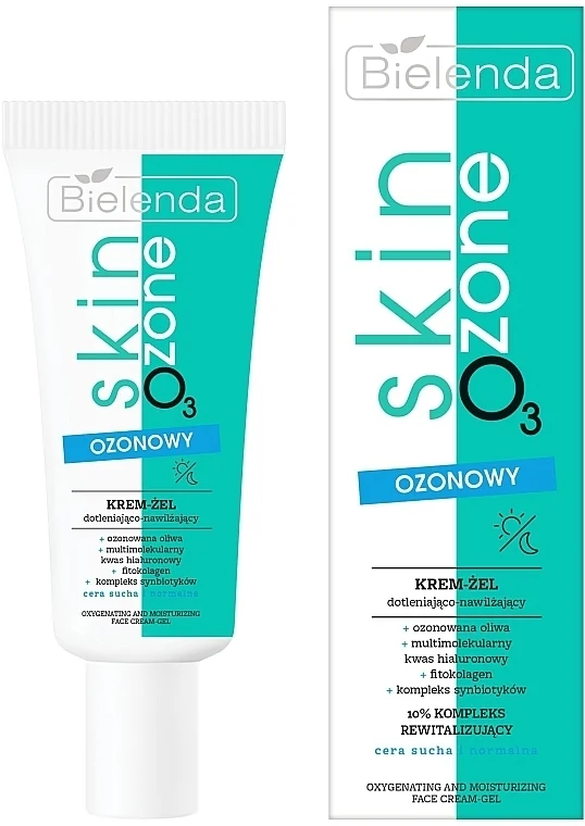 Crema-gel idratante e ossigenante all'ozono