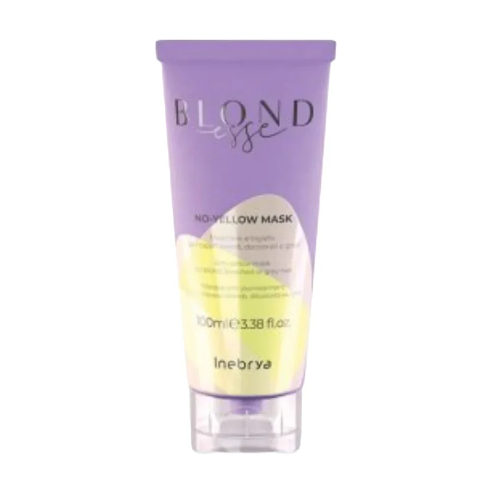 INEBRYA ICE CREAM BLONDESSE MASCHERA ANTIGIALLO PER CAPELLI DECOLORATI O CON MECHES 100ML