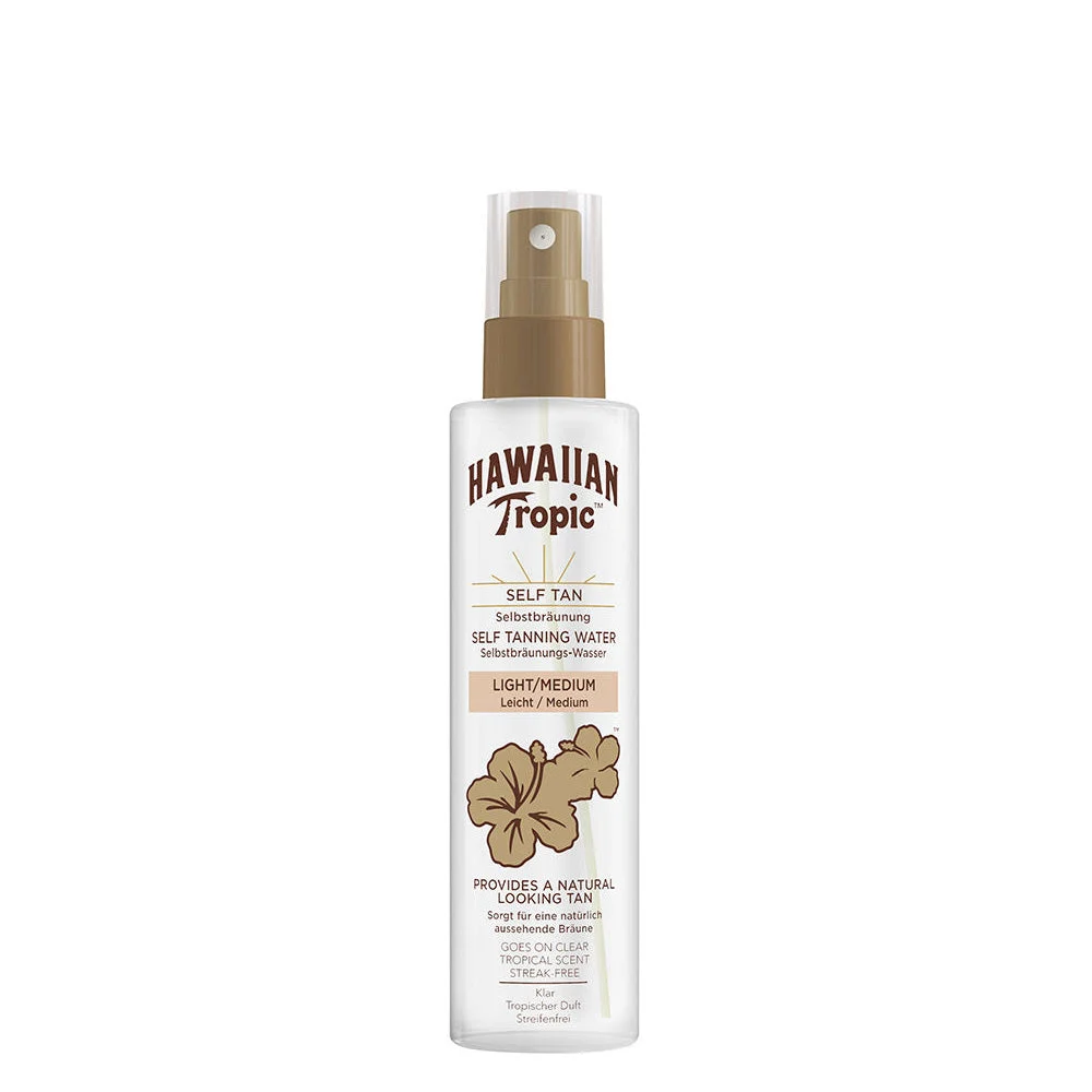 Hawaiian Tropic Acqua Autoabbronzante Leggera-Media 190ml