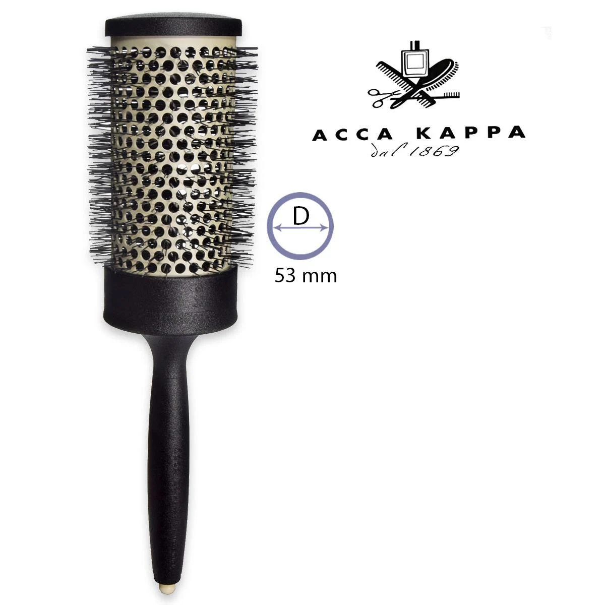 Acca kappa spazzola termica griglia ceramica diam.53