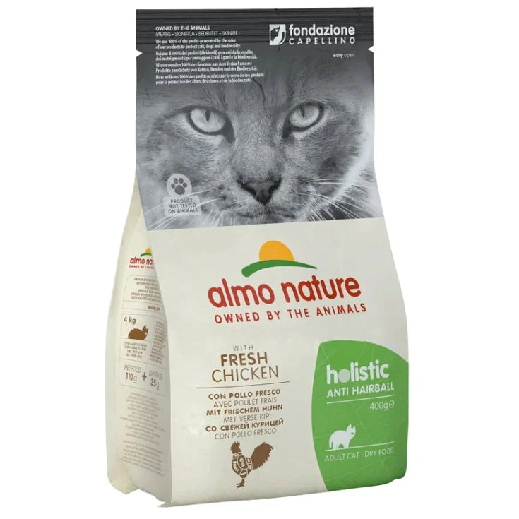 Almo nature PFC Holistic Anti Hairball Dry Pollo e Riso - 400GR
