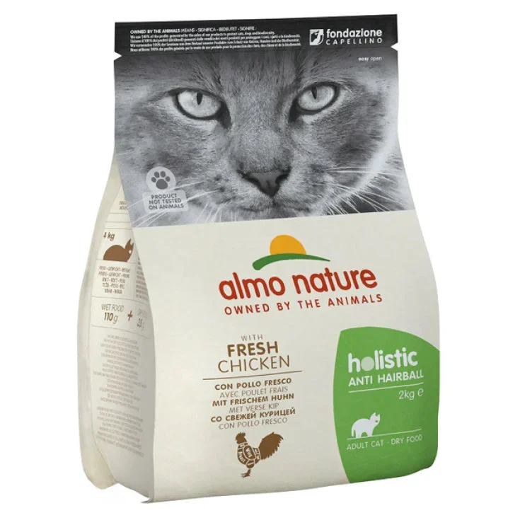 Almo nature PFC Holistic Anti Hairball Dry Pollo e Riso - 2KG