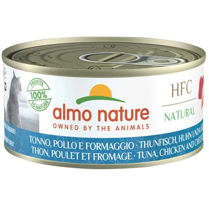 Almo nature spa HFC Natural Tonno, Pollo e Formaggio - 150GR