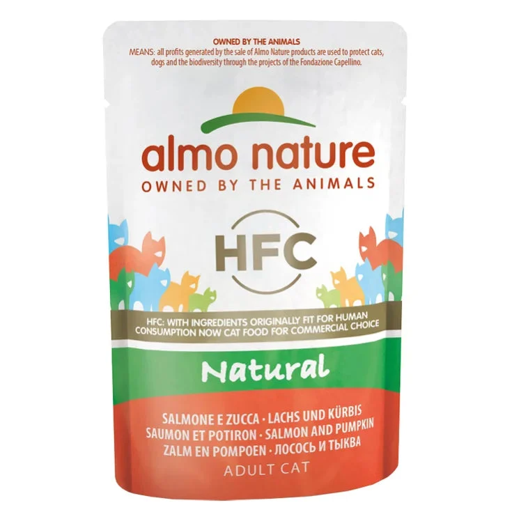 Almo nature HFC Natural Salmone e Zucca - 55GR