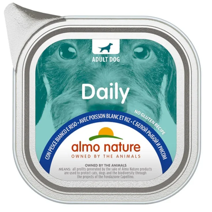 Almo nature Daily Menu con Pesce Bianco e Riso - 100GR