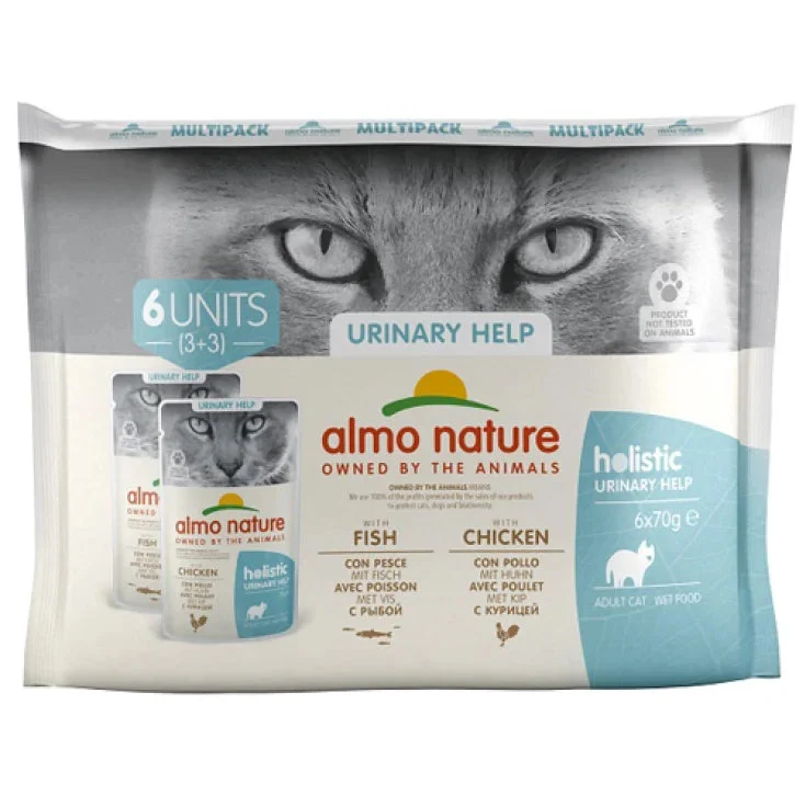 Almo nature PFC DAILY FUNC gatto 70 URI pesce e pollo