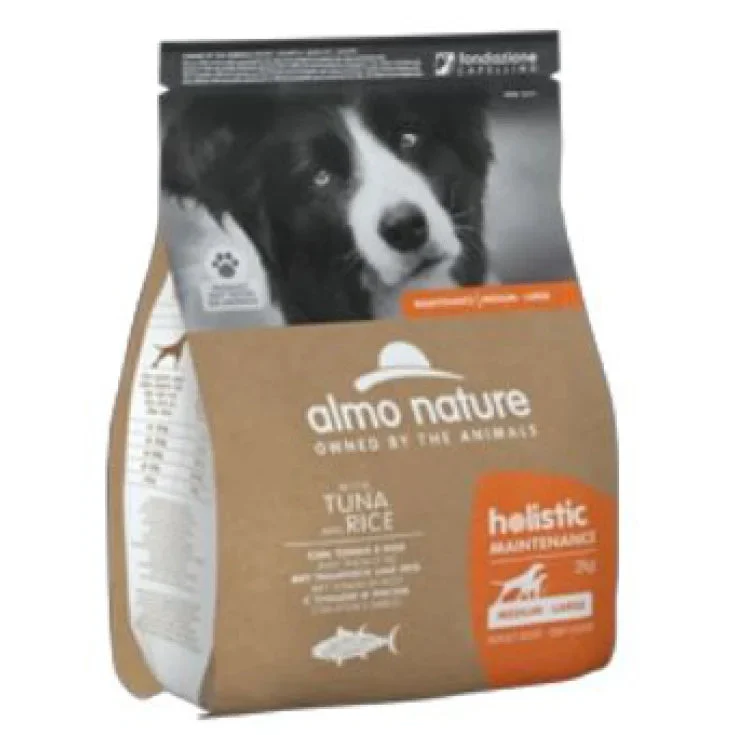 Almo nature Holistic Maintenance Adult Medium & Large con Tonno e Riso - 2KG