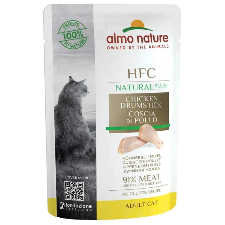 Almo nature HFC Natural Plus Coscia di Pollo - 55GR