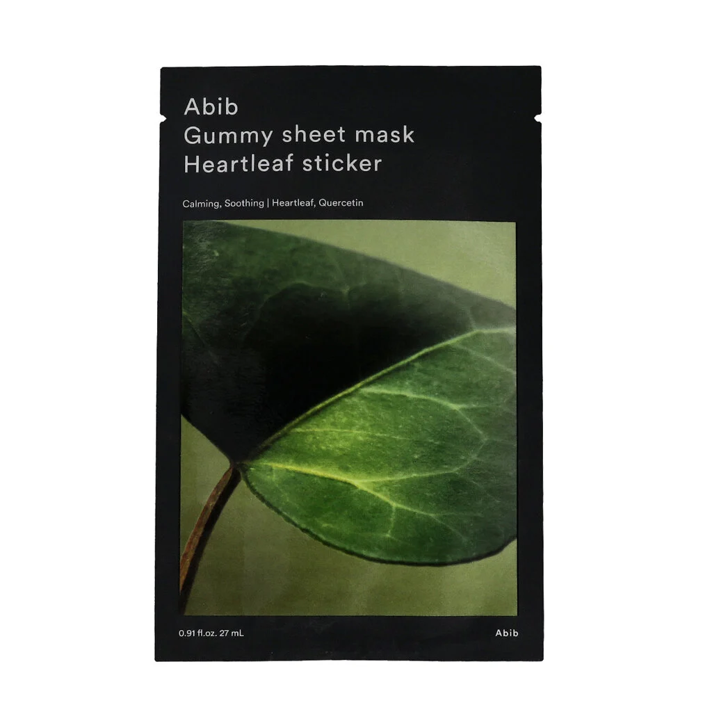 Abib Gummy Sheet Mask Heartleaf Sticker 27 ml