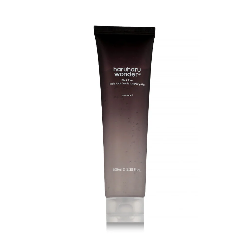 HaruHaru Wonder® Black Rice Triple AHA Gentle Cleansing Gel 100 ml
