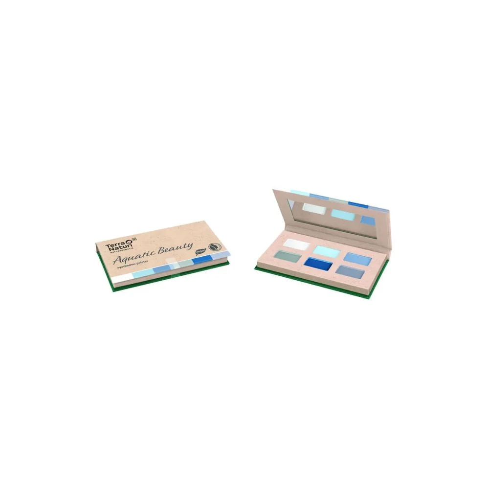 Terra naturi Palette di 6 Ombretti, AQUATIC BEAUTY (3,60 g)