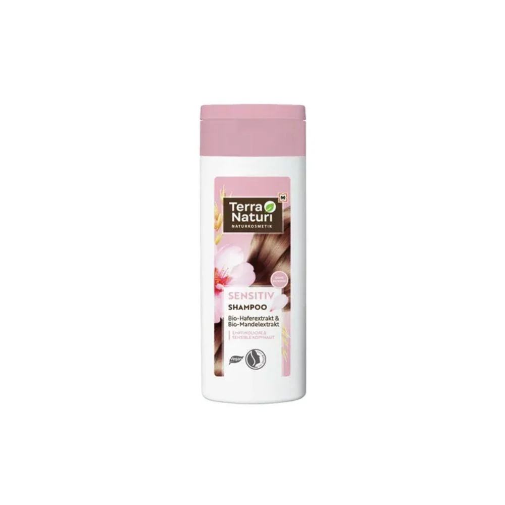 Terra naturi SENSITIVE - Shampoo all'Estratto di Avena e di Mandorla Bio, da 200 ml