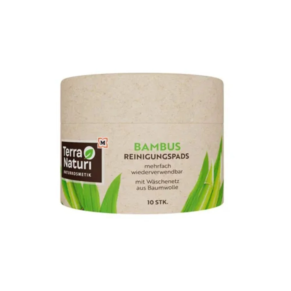 Terra naturi Pad Detergenti in Bambù, 10 pezzi