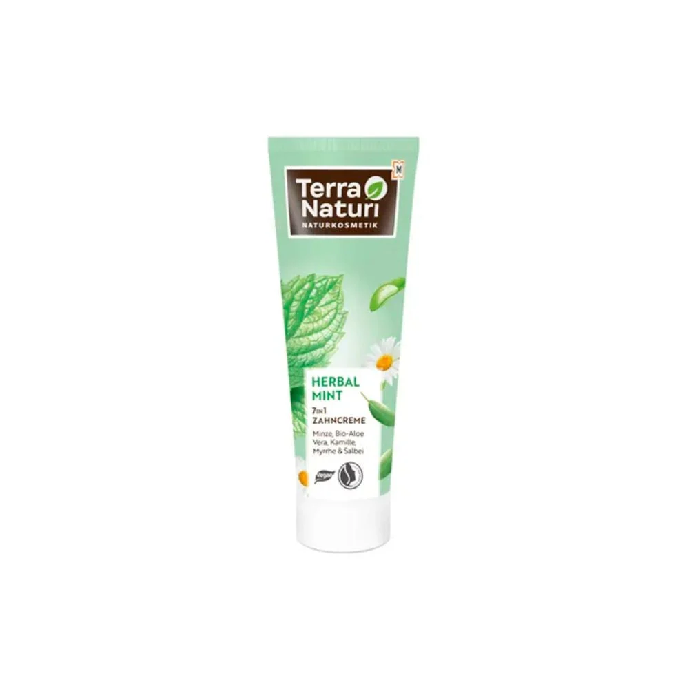 Terra naturi Dentifricio alla Menta alle Erbe 7in1 75 ml