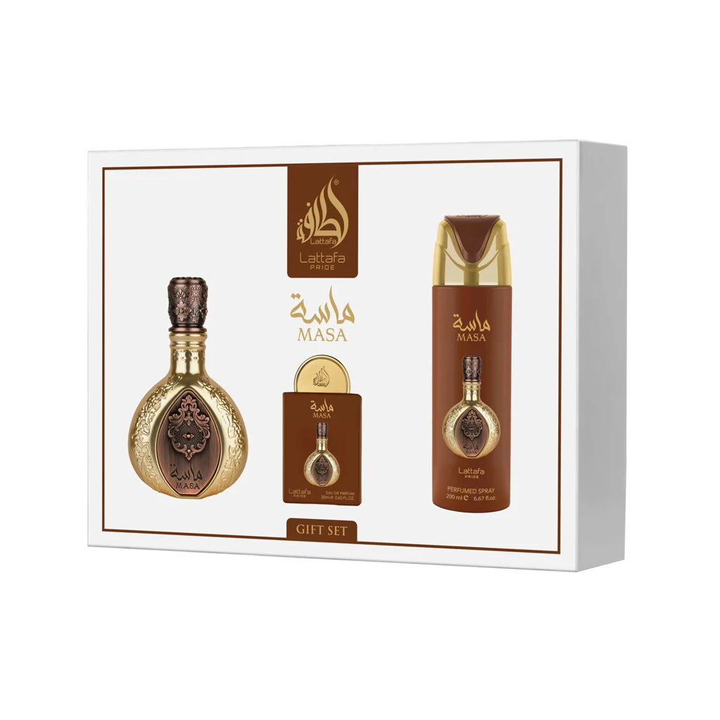 Lattafa Pride Masa EDP 100 ml + EDP 20 ml + spray corpo 200 ml