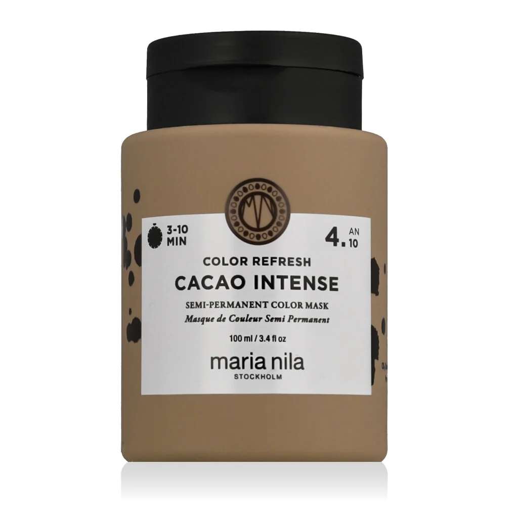 Maria Nila Colour Refresh Semi-permanent maschera per capelli con pigmenti colorati Cacao Intense 10