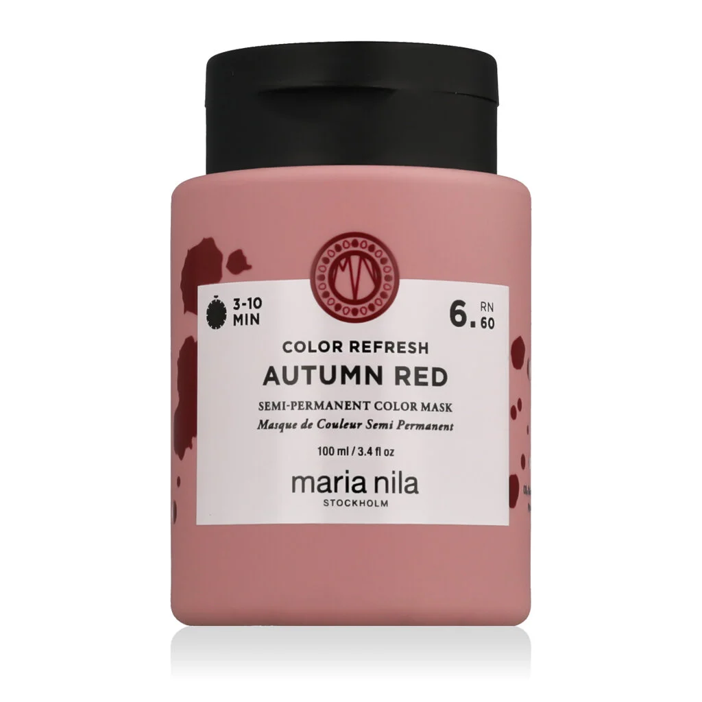 Maria Nila Colour Refresh Semi-permanent maschera per capelli con pigmenti colorati Autumn Red 100 m