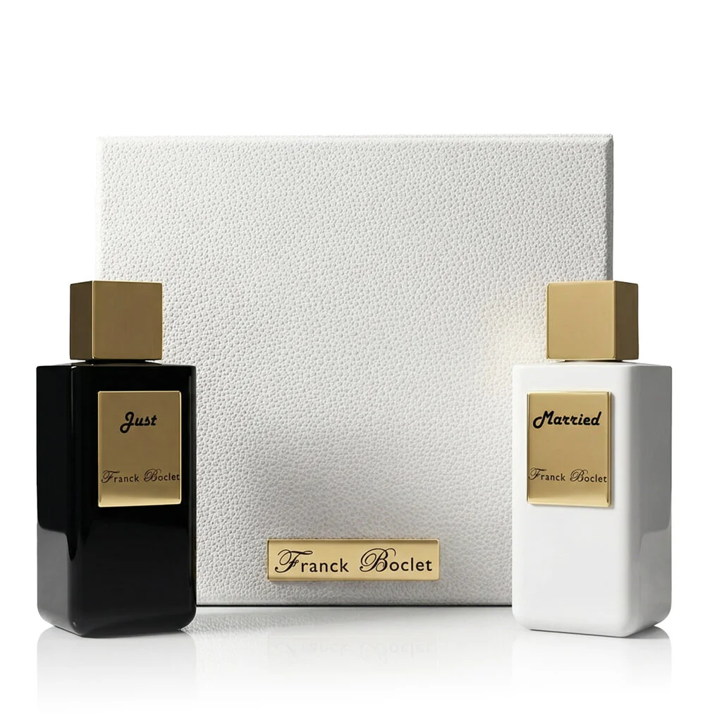 Franck Boclet Estratto di profumo Just 100 ml + Estratto di profumo Married 100 ml