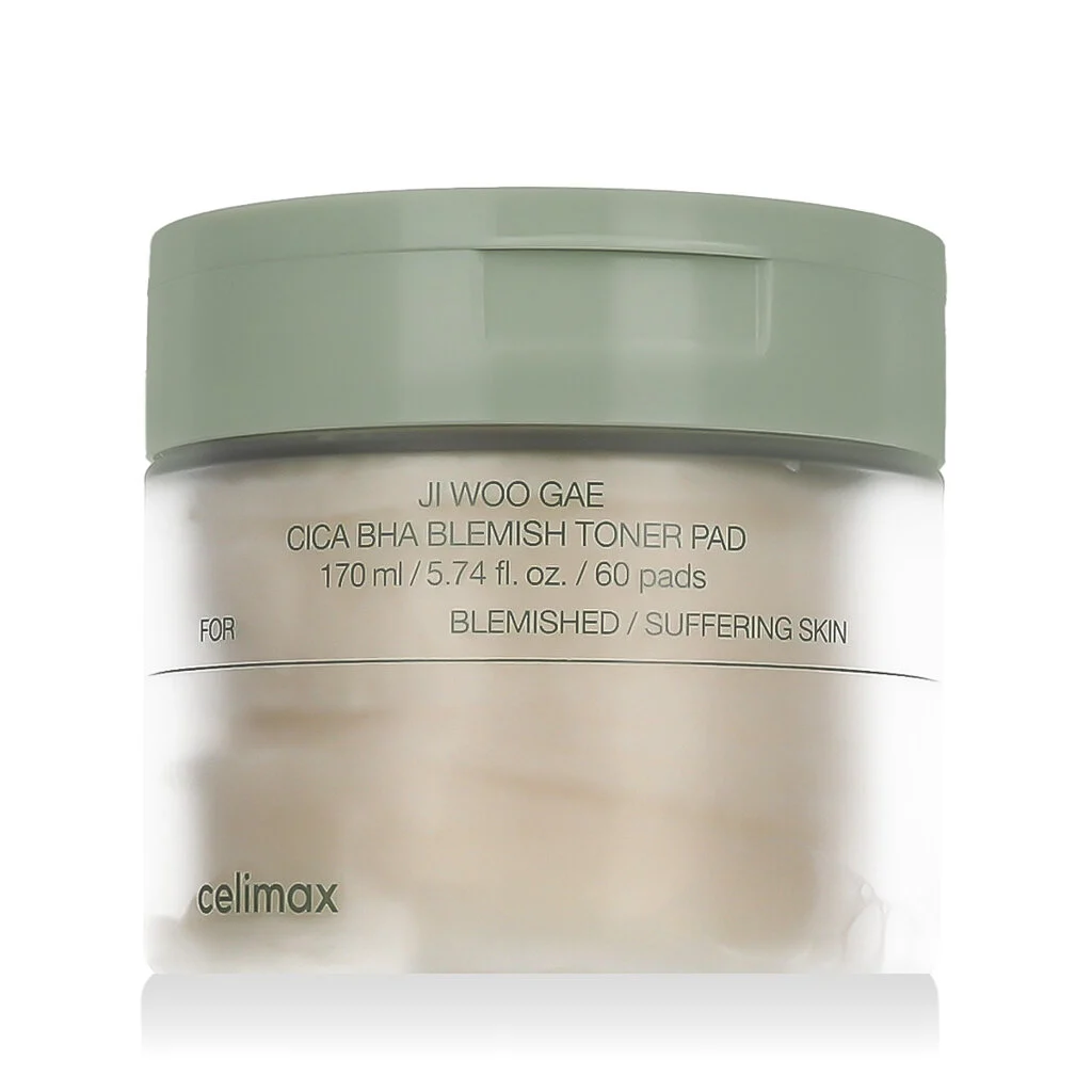 Celimax Ji Woo Gae Cica BHA Blemish Toner Pad 60 pz