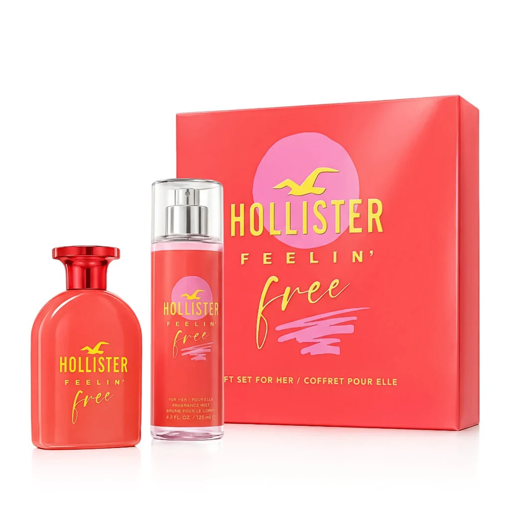 Hollister California Feelin' Free for Her EDP 50 ml + spray da corpo 125 ml
