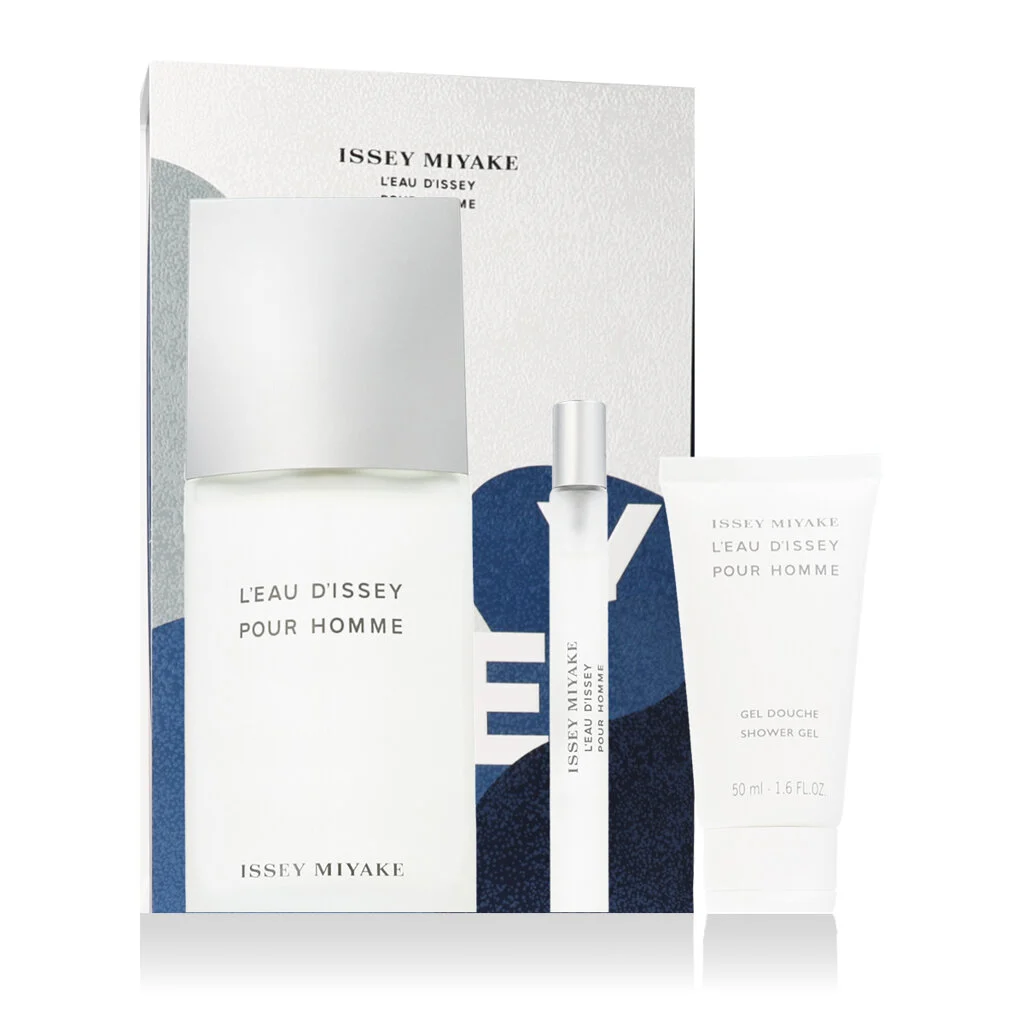 Issey Miyake L'Eau d'Issey Pour Homme EDT 125 ml + EDT 10 ml + gel doccia 50 ml