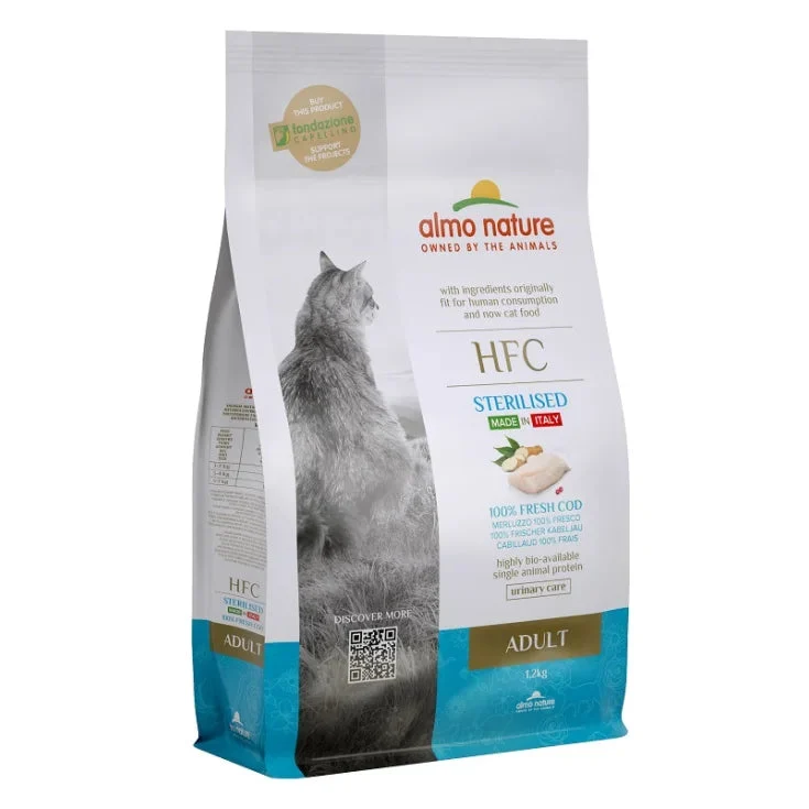 Almo nature spa HFC Sterilizzato Merluzzo - 1,20KG