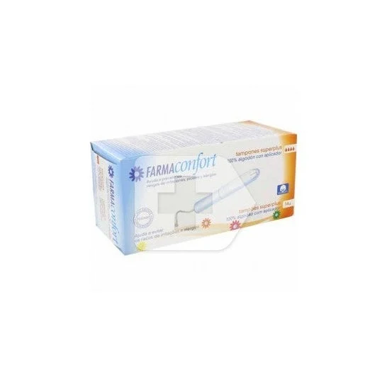 Tampone Pharmaconfort 100% cotone Super Plus 14 pz