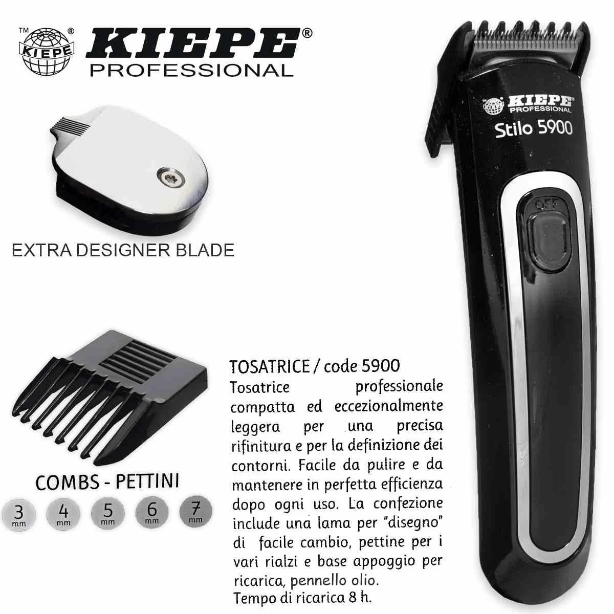 Kiepe tosatrice ricaricabile rifinitura stilo 5900