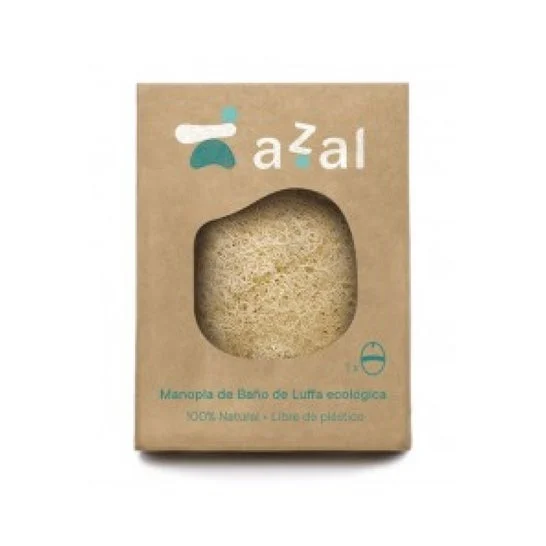 Azal Manopla Baño Luffa Eco Ovalada Asa 1ud