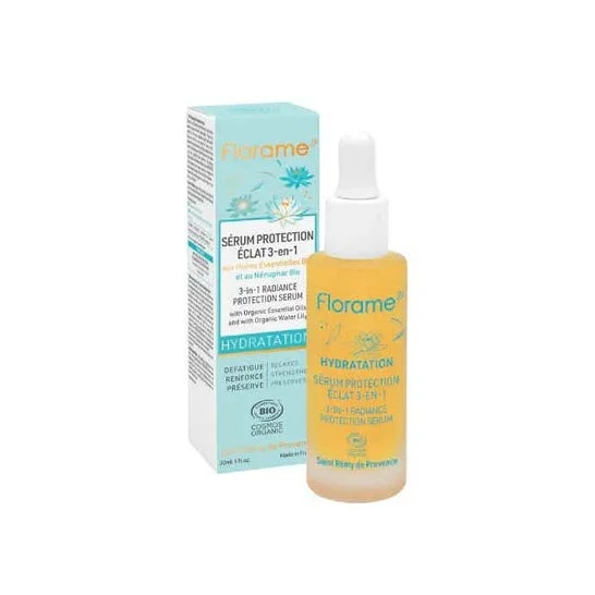 Florame Serum Hidratación Protección Resplandor 3 en 1 30ml