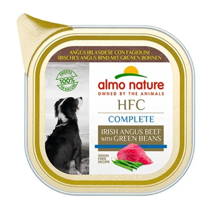 Almo nature spa HFC Complete Angus Irlandese con Fagiolini - 85GR