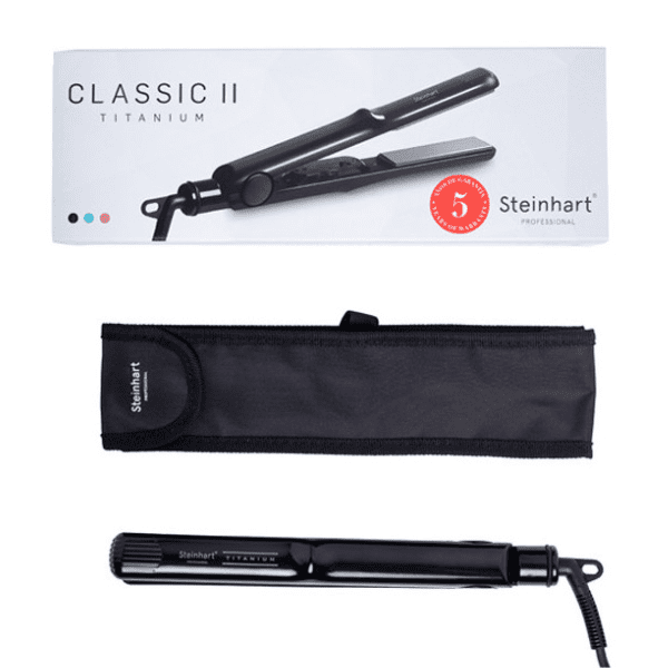 Steinhart Piastra per capelli Classic II Titanium Nero 2 Unità