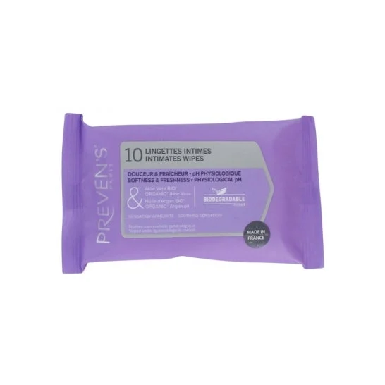 I 10 Lingettes Intimes di Prevens