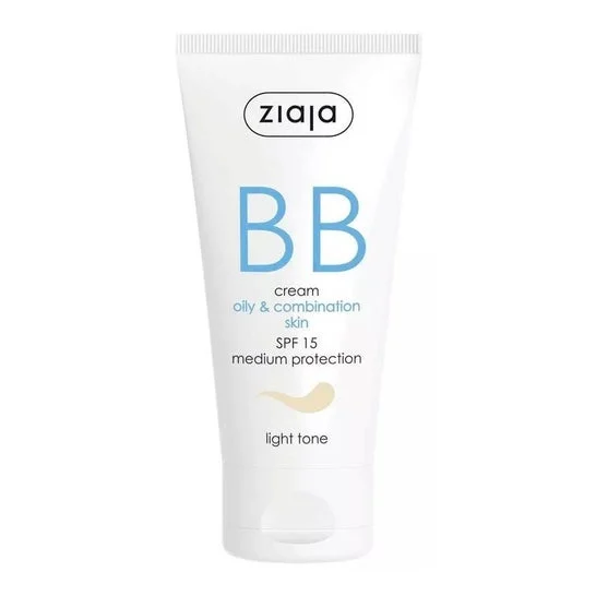 Ziaja Bb Cream Oily & Mixed Skin Spf15 Light Tone 50ml