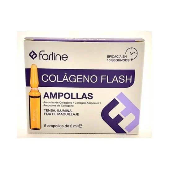 Farline Colagénio Flash Ampolas 5x2ml