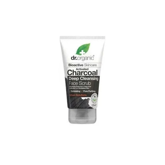 Detergente per il viso Dr.organic Charcoal 125ml