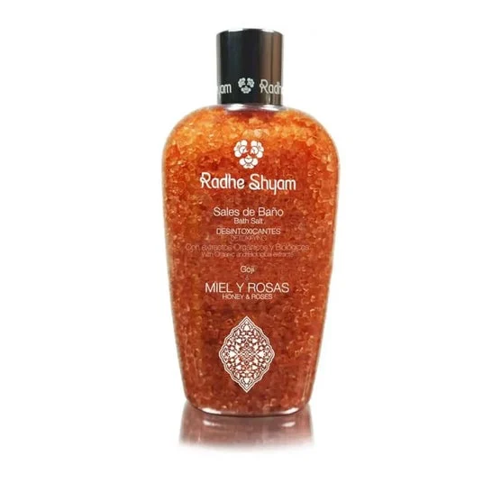 Sali da bagno rosa-miele di Radhe Shyam 250ml
