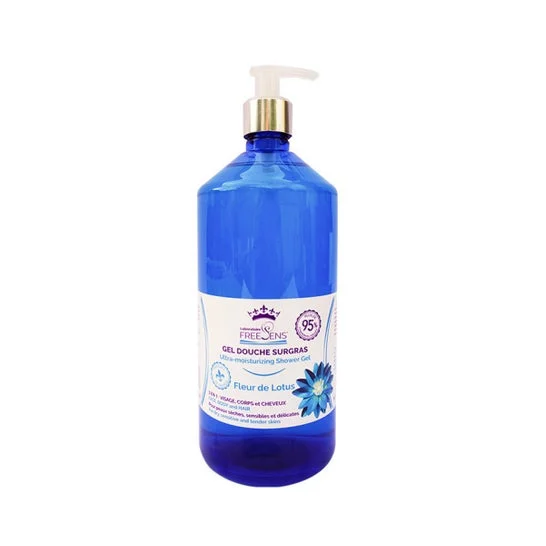 Libera il sapone senza sapone Gel doccia senza sapone Gel di loto fiore di loto 1 L