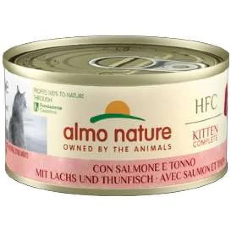 Almo nature HFC CAT COMPL KITT Salmone e tonno 70gr