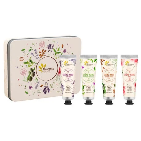 Fleurance nature Set di 4 creme per le mani, colore beige