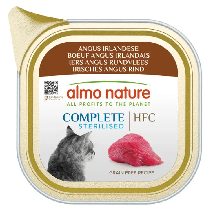 Almo Nature Hfc Gatto Compl Ster Angus 85G