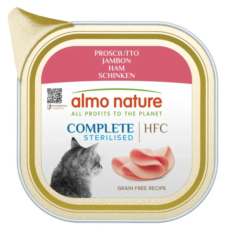 Almo Nature Hfc Gatto Compl Ster Prosciutto 85G