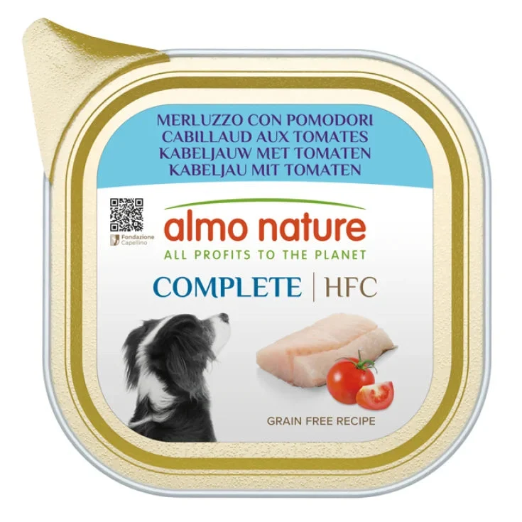 Almo Nature Hfc Cane Compl Merluzzo Pomodoro 150G