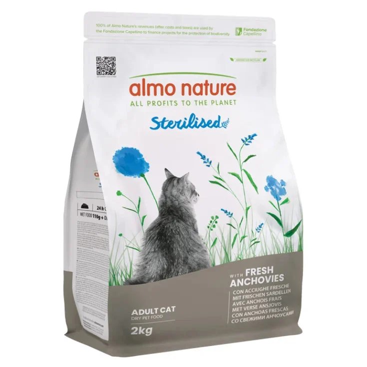 Almo Nature Almo Nature Gatto Ster Acciughe 2Kg