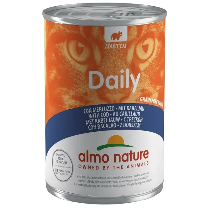 Almo Nature Daily Gatto Merluzzo 400G