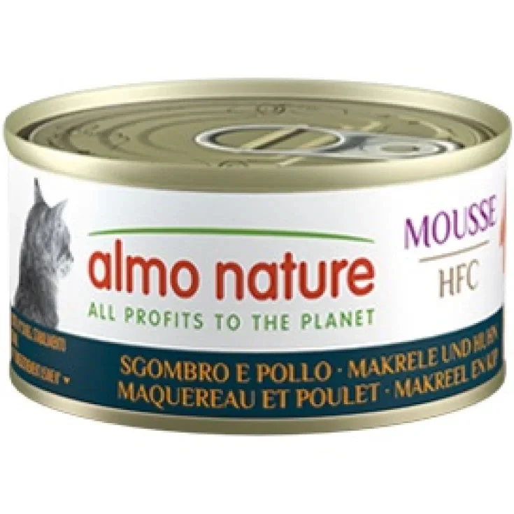 Almo nature ALMO HFC GATTO SGOMBRO/POLL70G
