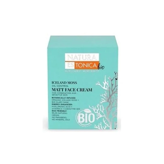 Natura Estonica Crema Facial Musgo de Islandia Bio 50ml
