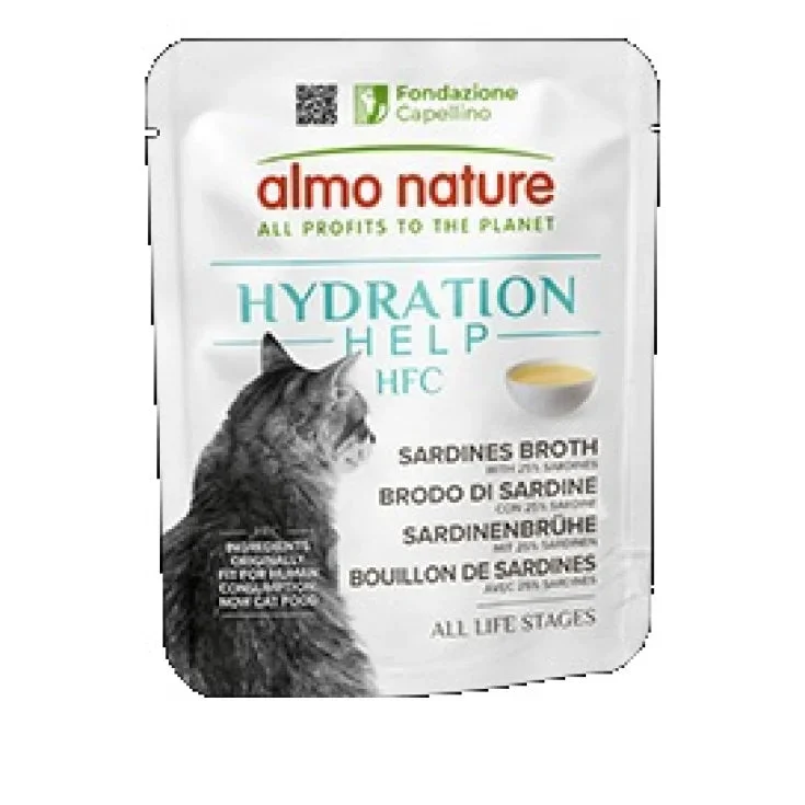 Almo nature spa Almo Hydr Help Brodo Sardi 50G