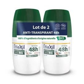 Etiaxil Roll-On Anti Traspirante Vegetale 2X50ml